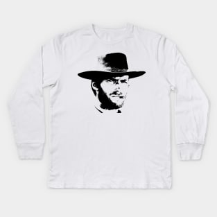 Clint Eastwood Kids Long Sleeve T-Shirt